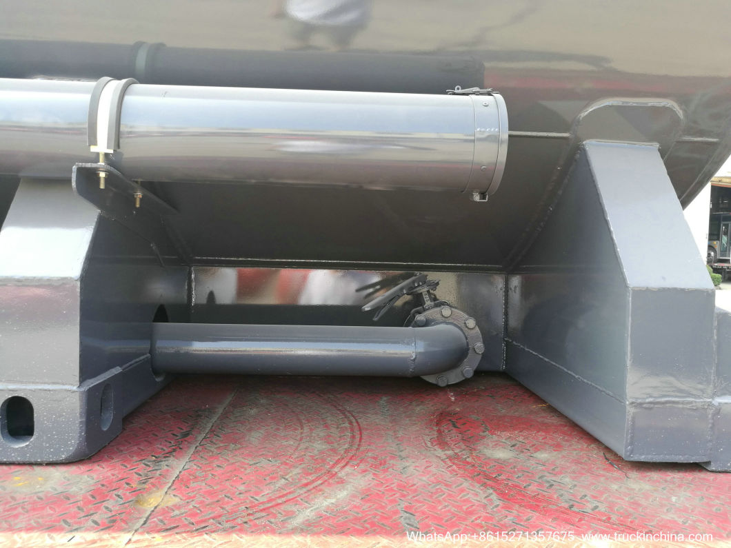Chemical Liquid Tanker Body with Container Locks Trailer Road Transport 5000USG-6000USG (Solution HCl,NaOH,NaCLO,PAC,H2SO4,HF,H3PO4,H2O2 Store Tank Lined PE)