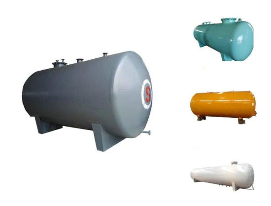 Horizontal Fuel Storage Tank for Petroleum Oil, Gasoline, Petrol, Diesel Steel Q235 or Q345. Q245. R20 Thinckness 5.6.8mm - 10.12mm Custermizing 1-100cbm