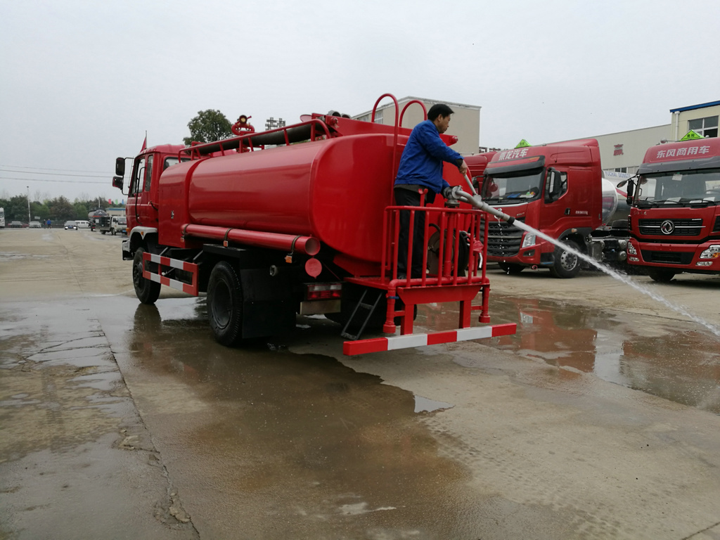 10 Cbm Fire Sprinkler Tank Truck Water Tanker LHD/Rhd