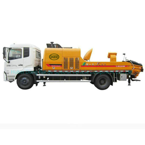 King Run Truck Mounted Concrete Pump 30-90m3 / H Rhd. LHD. 4X2.4X4