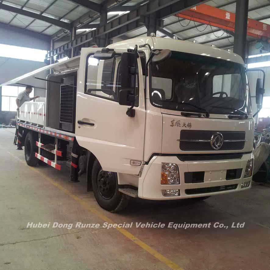King Run Truck Mounted Concrete Pump 30-90m3 / H Rhd. LHD. 4X2.4X4