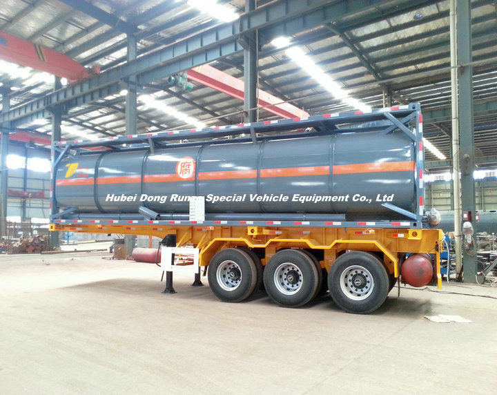 Sulfuric Acid Isotank (H2SO4 tank container) 20FT, 40FT 20m3-30m3 for Road Transport Sulfuric Acid 6% Sulfuric Acid 20%Sulfuric Acid 60%Sulfuric Acid 98%