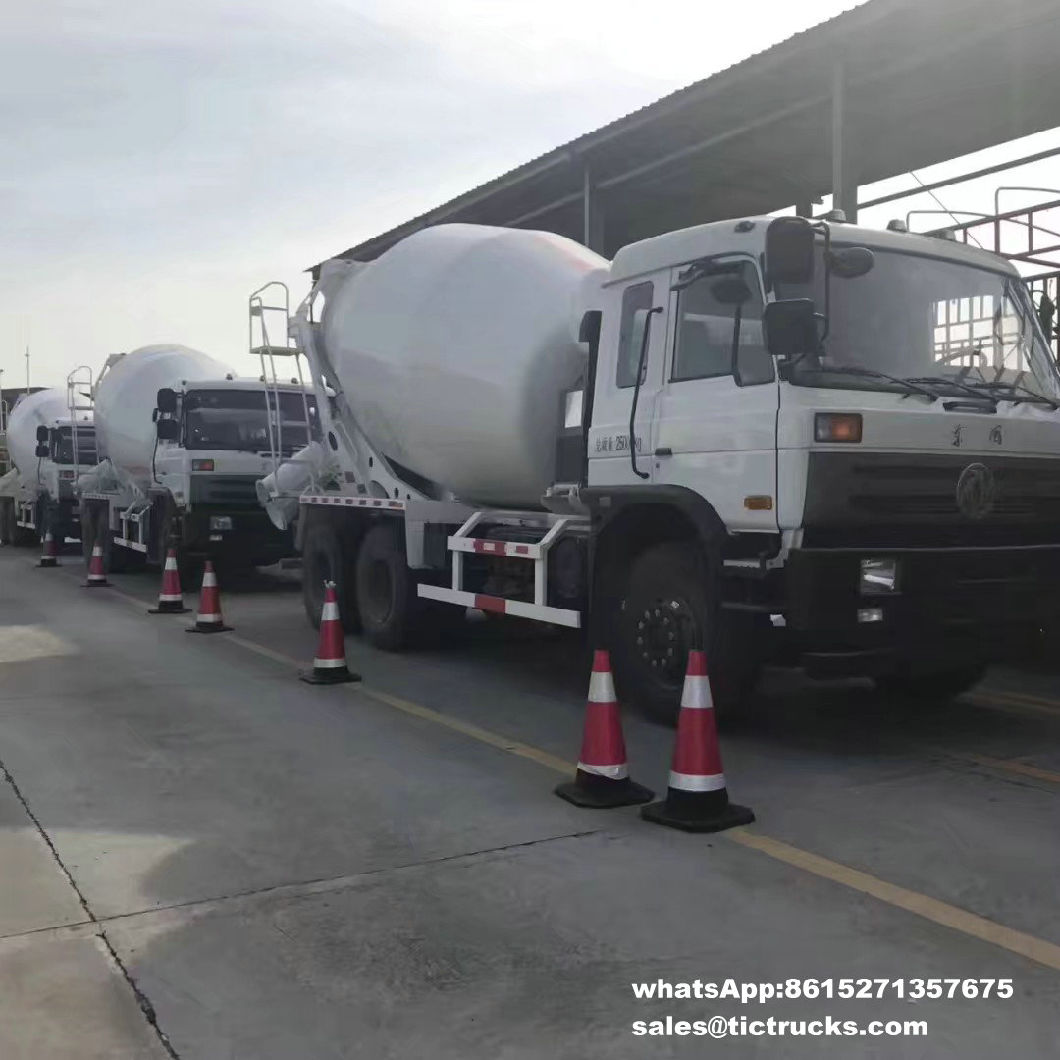 Transit Mixer Tank Truck Mounted with 10m3-18m3 Mixer Drum Right Hand Drive Optional