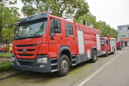 HOWO Double Cabin Fire Truck Duble Cabin Rhd/LHD 4X2 /4X4 Offroad All ...