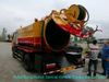 Combined Sewer Vacuum Jetting Truck 6m3 Tanker LHD or Rhd