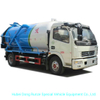 Combined Sewer Vacuum Jetting Truck 6m3 Tanker LHD or Rhd