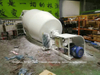 Concrete Mixer Tank Skid Mounted for Ship / Train Tunnels 3-12cbm (Max Skid Concrete Mixer -12000liters Tank Body