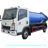 Small HOWO Septic Tank Truck 4000 Liters for Cesspool Emptier