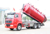 Carbon Steel Lined Stainless Steel Sludge Tank Tipper Truck for Sale