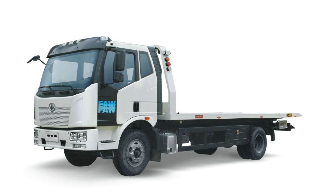 Dongfeng 8tons Wrecker Tow with 5tons Crane for Road Recovery Lifting Broken Cars