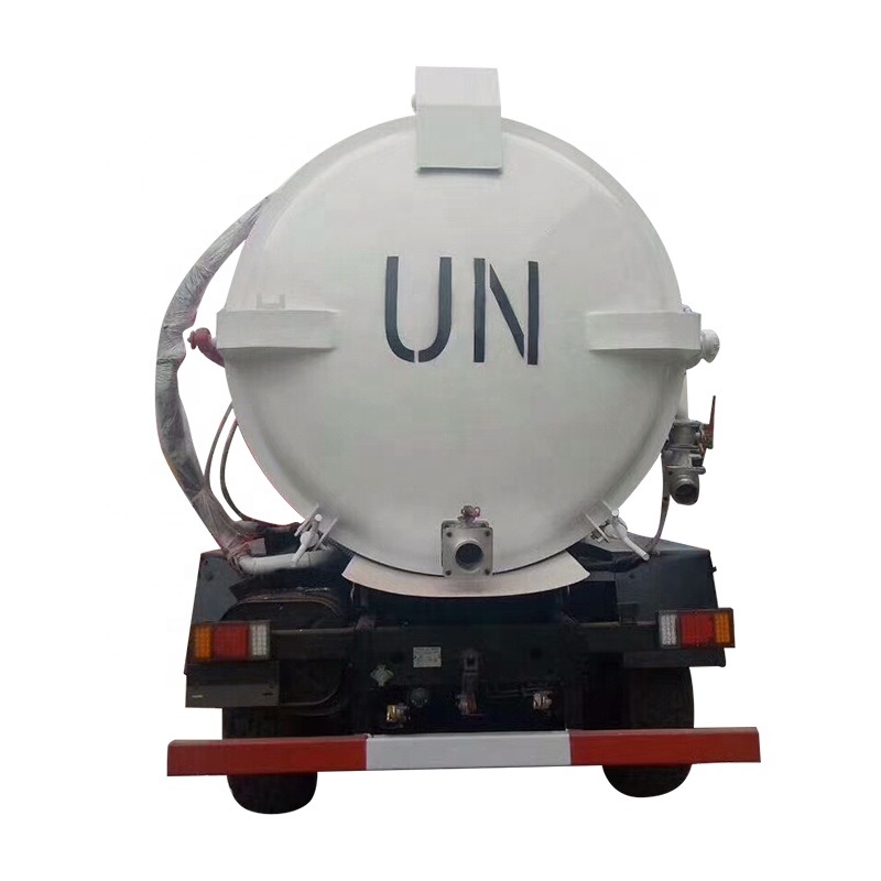 Dongfeng 6X6 off Road Military All Wheel Drive Vacuum Sewage Tank Truck Factory 12cbm