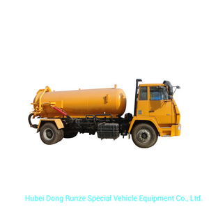 Shacman Vacuum Sewage Tank Truck with 12cbm Septic Tank Rhd or LHD 4X4 /4X2