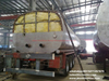 40cbm Thermal Insulation Asphalt Tank Semi-Trailer for Liquid Hot Bitumen Transport with Heating System Burners