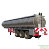 Stainless Steel Tank Trailer 45kl, 48, 000L for Diesel, Oil, Gasoline, Kerosene Transport with 3 Axles