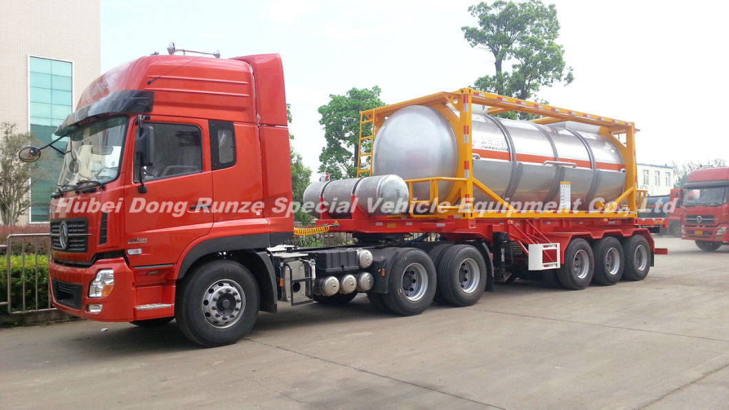 Swap Isotank Phosphorus Tank Container with Steam Heating for Un 1381, Phosphorus White or Yellow, Under Water or in Solution