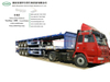 40FT Flatbed Container Semi Trailer (Flatbed Container Trailer With Front Board)