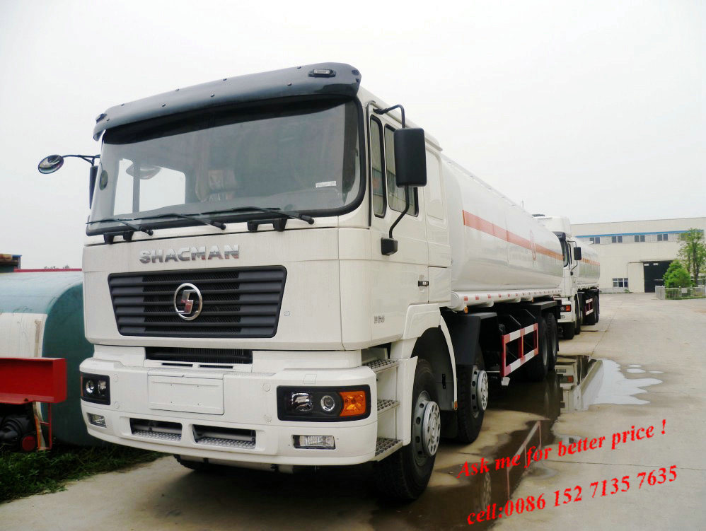 Shacman (4X2, 6X4, 8X4 F2000 F3000 X3000 Oil Bowser) off Road Fuel Tanker Truck for 25m3 -35m3 Oil Diesel, Gasoline