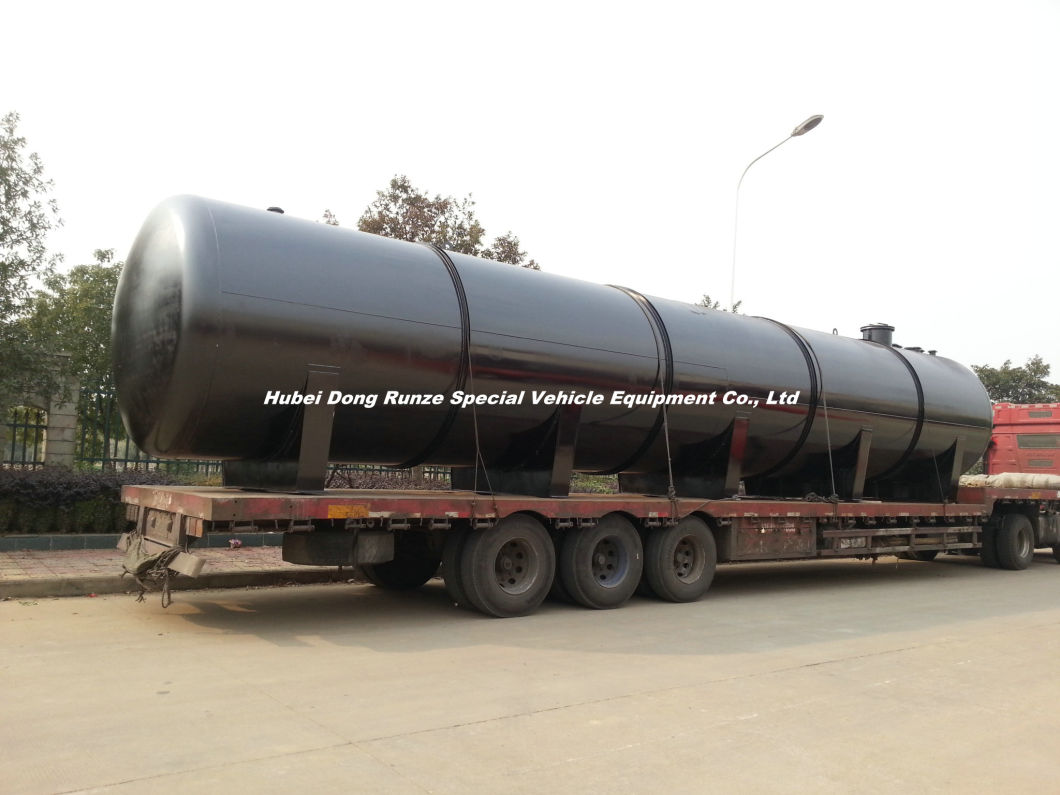 Acid Storage Tank for Oil Fied Chemical Contain Hydrochloric Acid 120cbm Horizontal