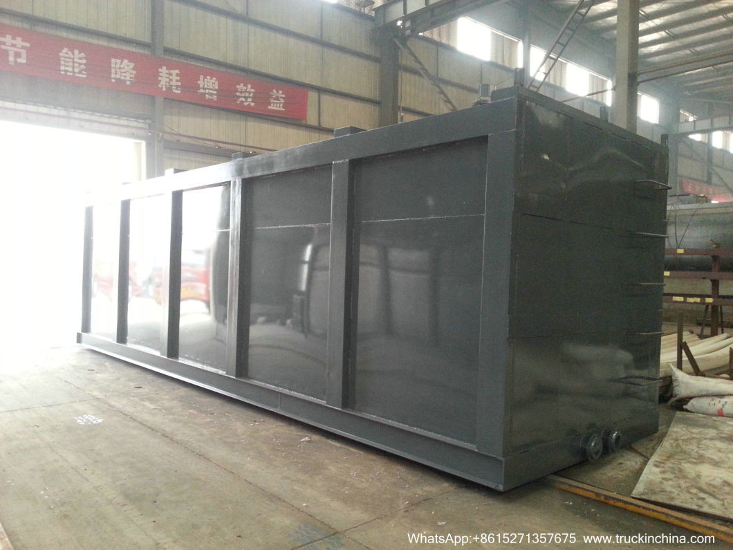 Skid Acid Storage Tank for Oil Fied Chemical Contain Hydrochloric Acid 60cbm 500bbl