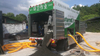 Wastewater Sewage Sludge Treatment Biosolids Loading System Sewer Vacuum Cleaning Jetting Truck 