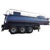 Dilute Sulfuric Hydrochloric Acid Liquid Tank Trailer 22-30kl 6000-8000 gallon Lined LDPE