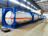20 Feet 21cbm ISO Standard Liquid Chlorine Storage Tank Container For UN1017 Cl2 Road Tansport