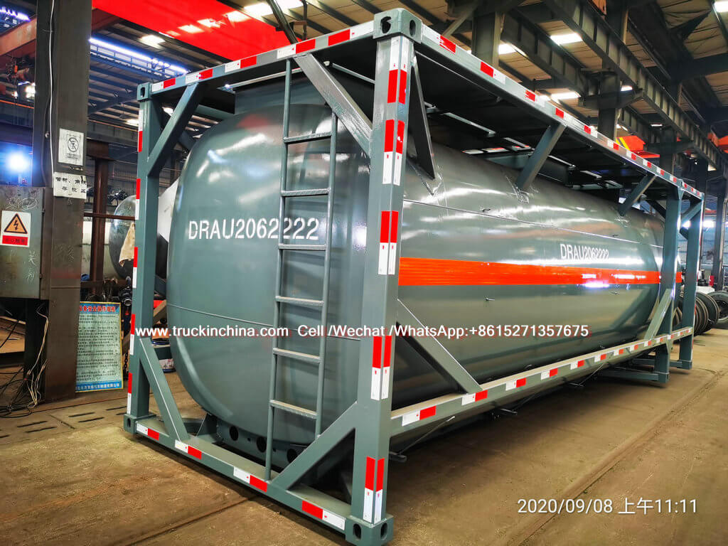 30ft ISO LLDPE Lined Tank for Hydrochloric Acid chemcial fluied (6)