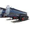  3 Axle Petrochemical Hydrochloric Acid Tank Trailer with Liquid Level Meter