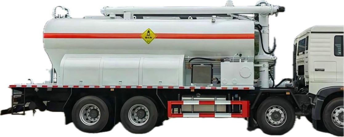  Customize Explosive Porous Granular Ammonium Nitrate ANFO Mixing Charging Truck 15 Ton