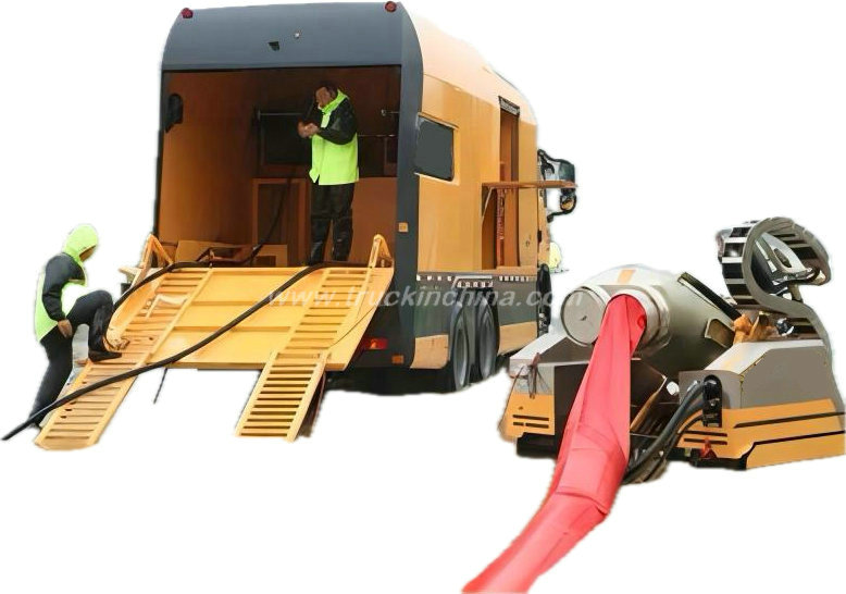 Custom DFAC Drainage Water Rescue Truck 3000m3/h 