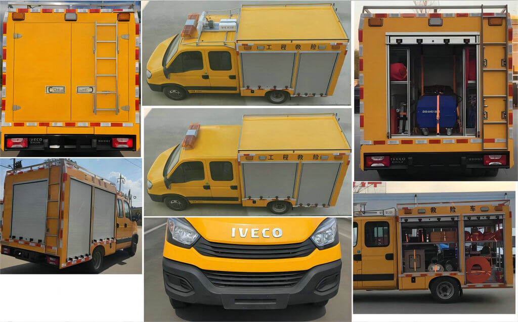 IVeco emergency salvage rescue truck (2)