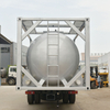 30FT Nitric Acid Above 70% HNO3 Storage Transport Tank Container ( Pure Aluminium Tank 22CBM)