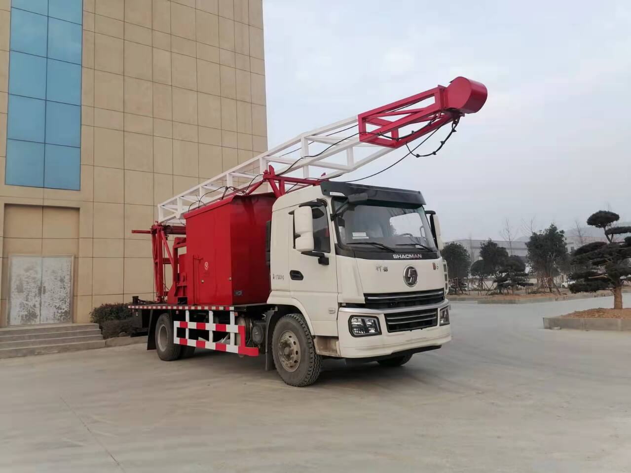 shacman Oil Drill Truck Mobile Drill Rigs Images (9)