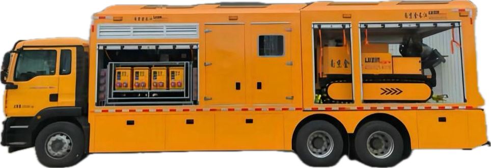 SITRAK Large Flow Drainage Emergency Rescue Truck 7200M3/h