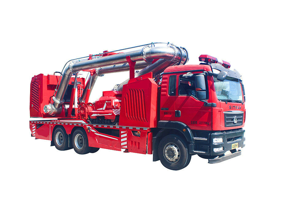 SITRAK Large Flow Drainage Pump Rescue Vehicle 3000m3/h 