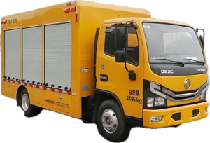 DFAC Flood Drainage Rescue Truck With 50kw Generator Pump 1000m³/h