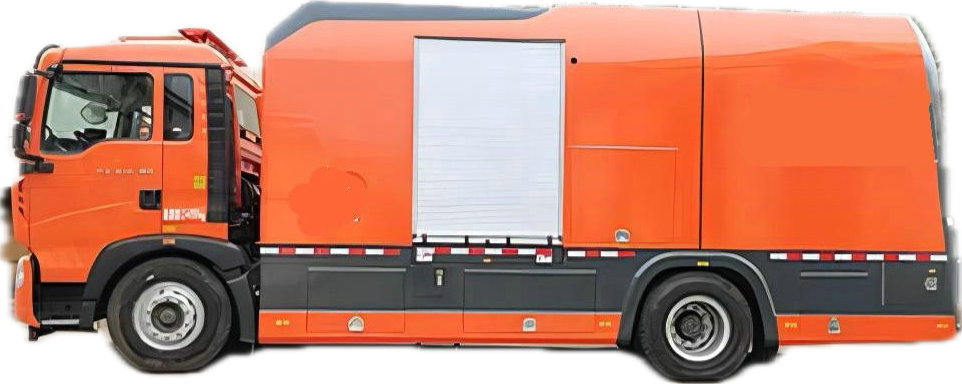 Custom HOWO Flood Rescue Truck Mobile Drainage Pumping Station 1500m3/h