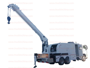 Oilfield Petroleum Multi-Functional Well Logging Truck Mounted 14T Crane Slickline Unit 7500m
