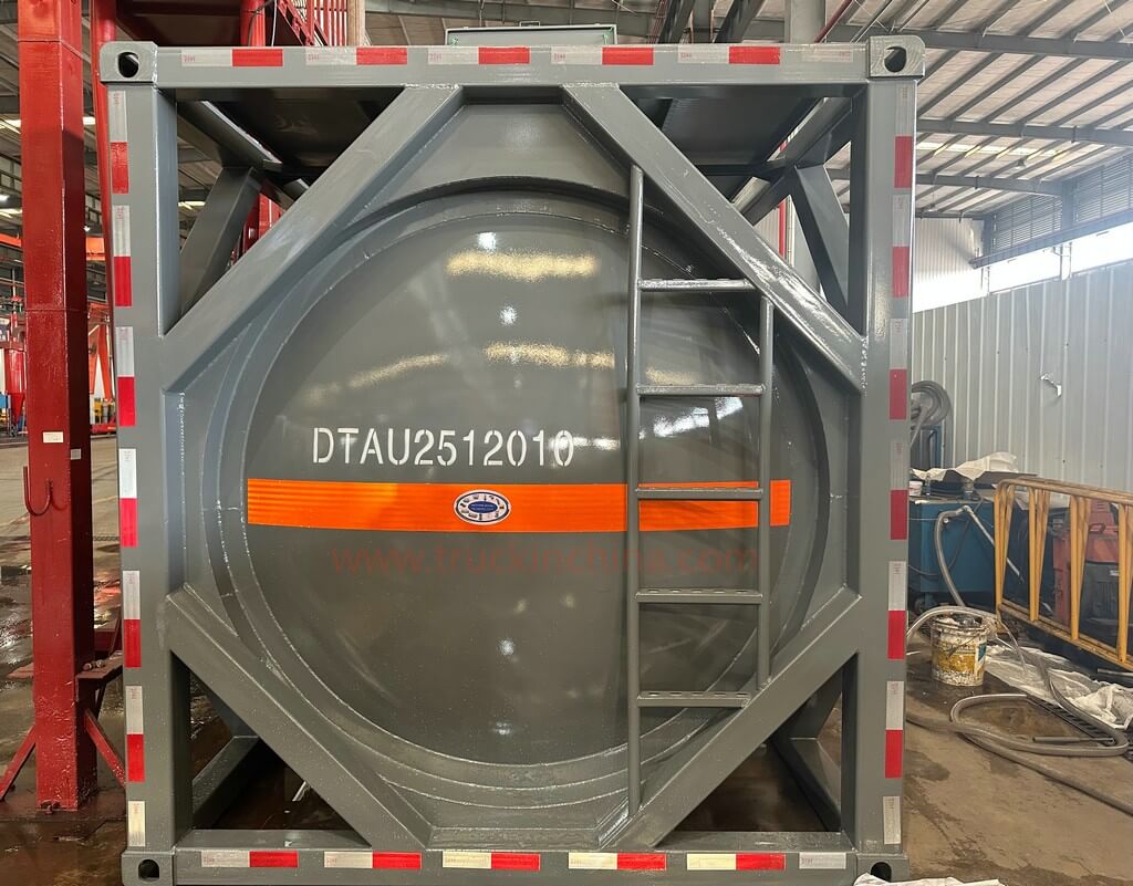 T14 PE Lined ISO Tank Container for Hydrogen Peroxide (H₂O₂) HCL,KOH Potassium Hydroxide (40)