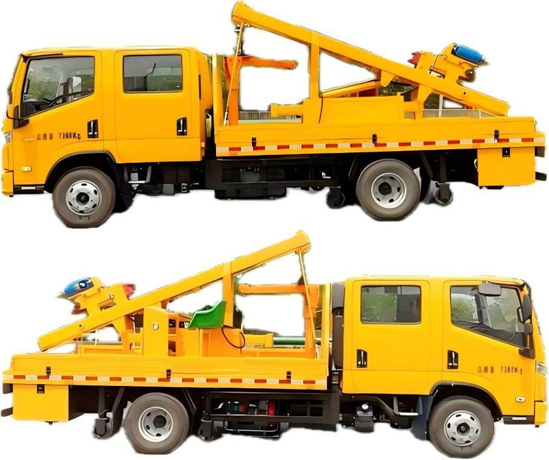 Customize SAIC YUEJIN Highway Guardrail Installation & Removal Repair Trucks