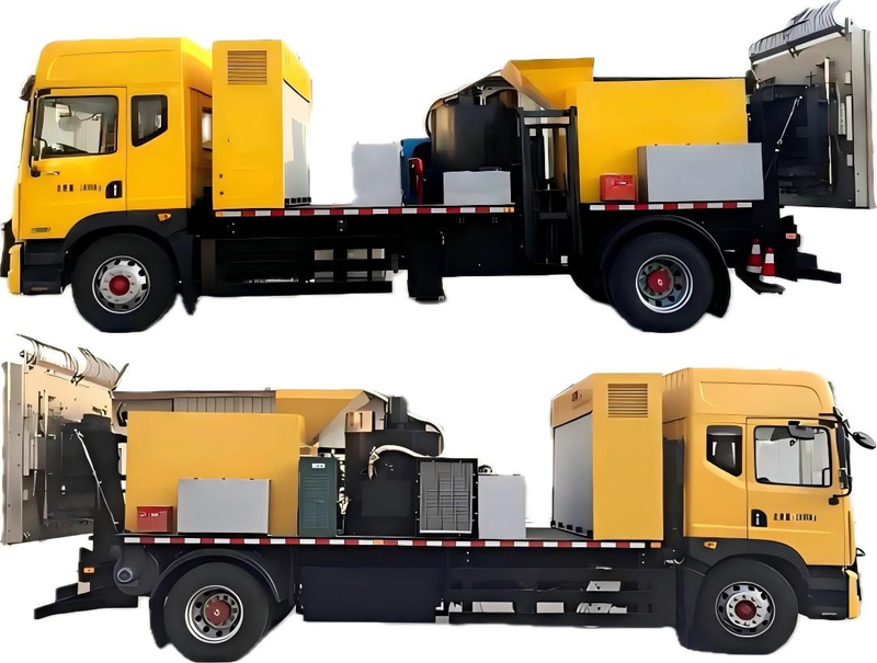 Dongfeng Asphalt Pavement Highway HIP Hot-in-place Patching Truck
