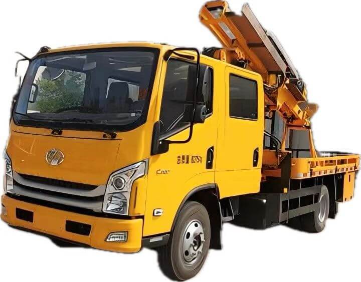 Customize SAIC YUEJIN Piling, Pulling Pile, Guardrail Repair Trucks