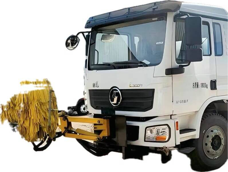 Customize Shacman Guardrail Cleaner Truck (10-12 M3 Water Tank)