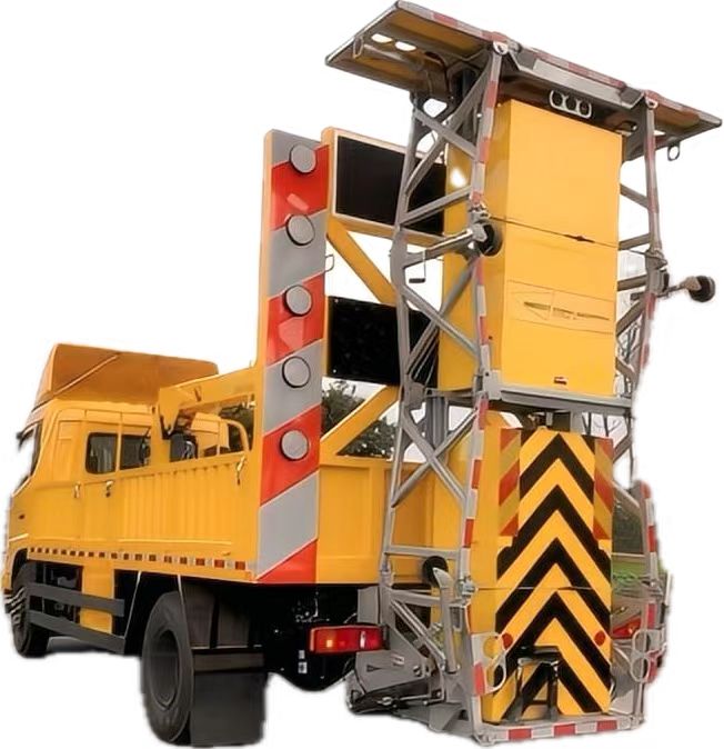  Customize DFAC Truck Mounted 3 T Telescopic Crane & Attenuator TMA 