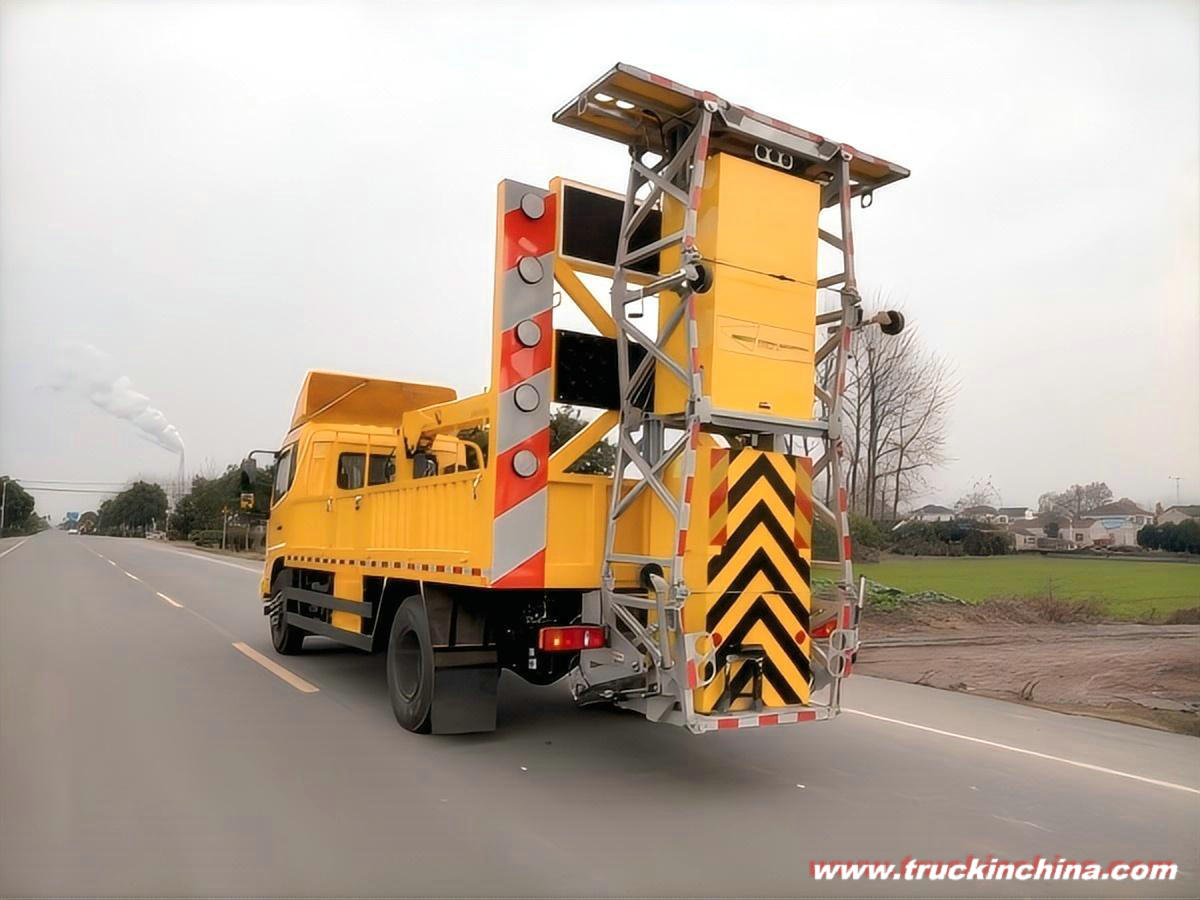 DFAC Truck Mounted Attenuator TMA and Crane (15)_1