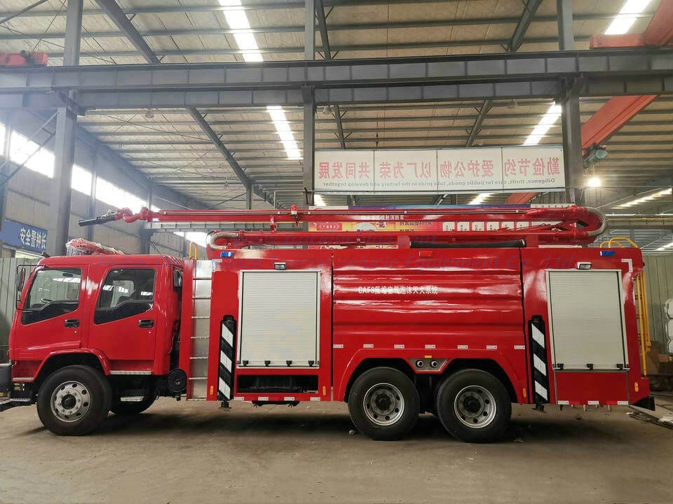 high jet 18m boom FVZ Fire Fighting Trucks (57)