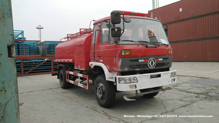dongfeng water tanker fire trucks (9)