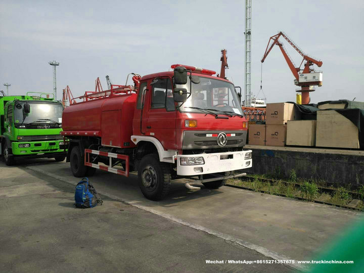 dongfeng water tanker fire trucks (15)