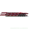 Customizing Excavator Transport Hydraulic Lowbed Lowboy 3 Line 6 Axles Low Bed Semi Trailer