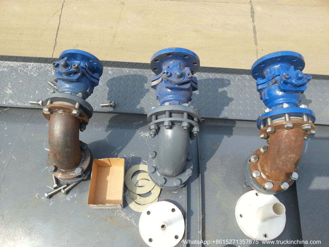 3 Axles Ammonium Hydroxide Tanker Trailer (Steel Tank Lined PE For Ammonia Water, Hydrochloride Acid, Pickling Waste Water, Chemical Liquid 8000USG -10000USG)